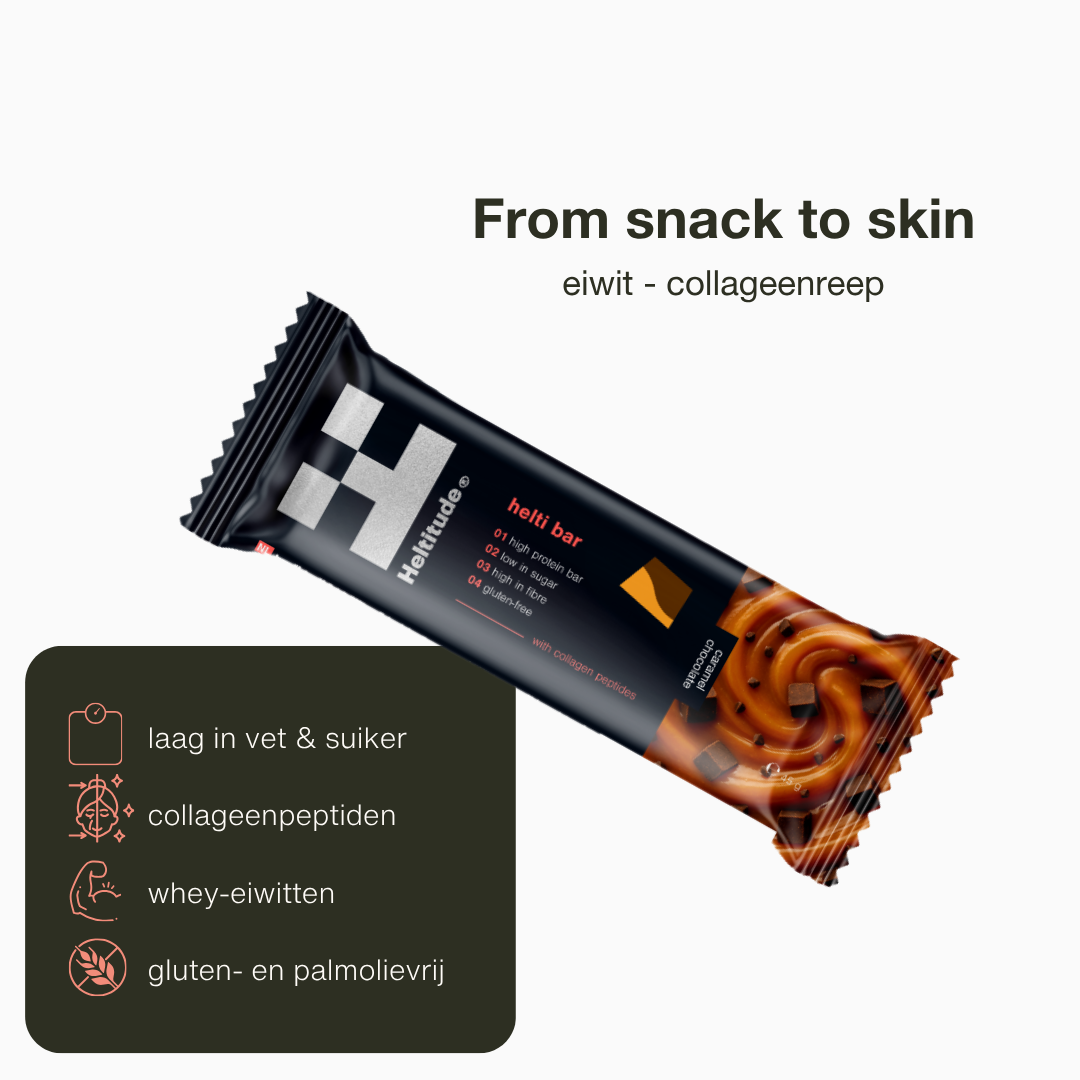 Helti bar eiwit - collageen (10 stuks)
