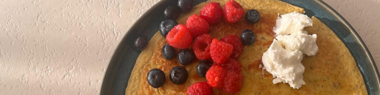 proteïne pannekoeken (koolhydraatarm, glutenvrij)