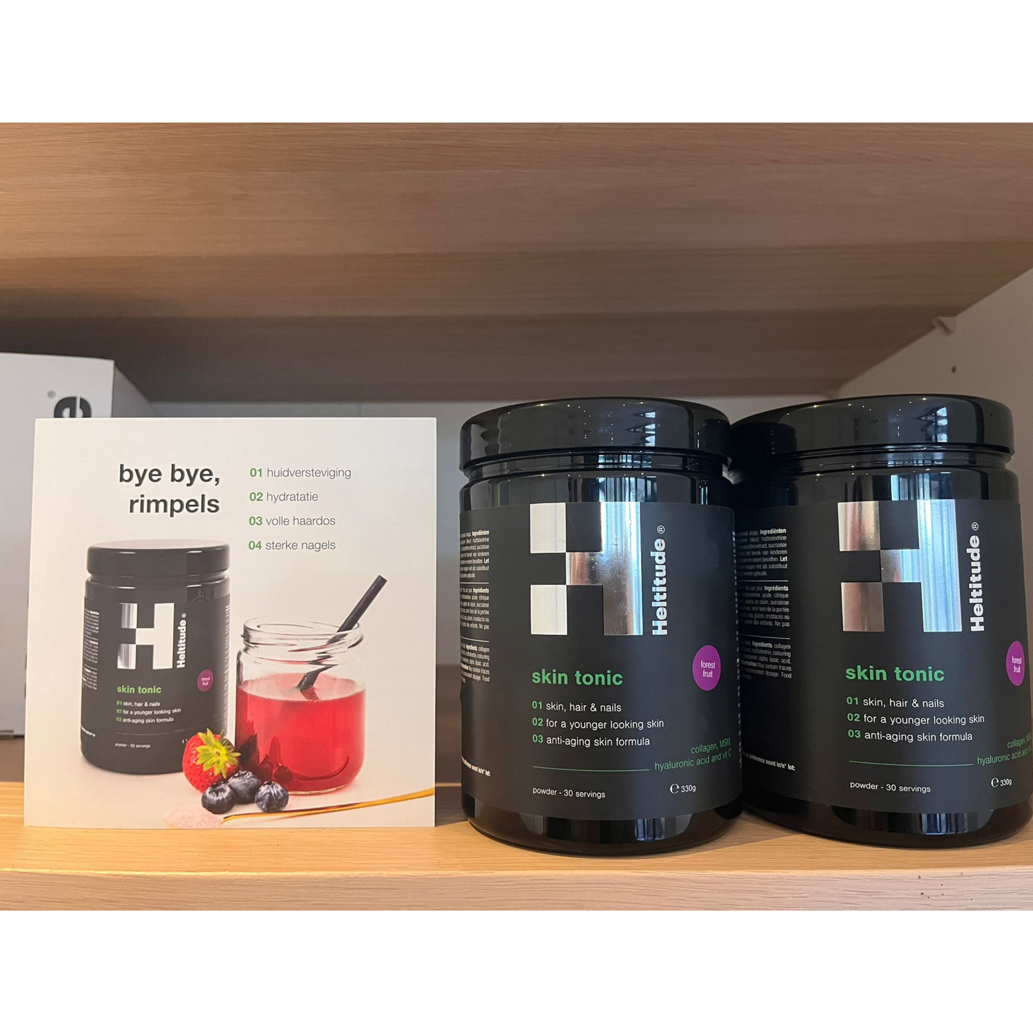 skin tonic brochures (10 stuks)
