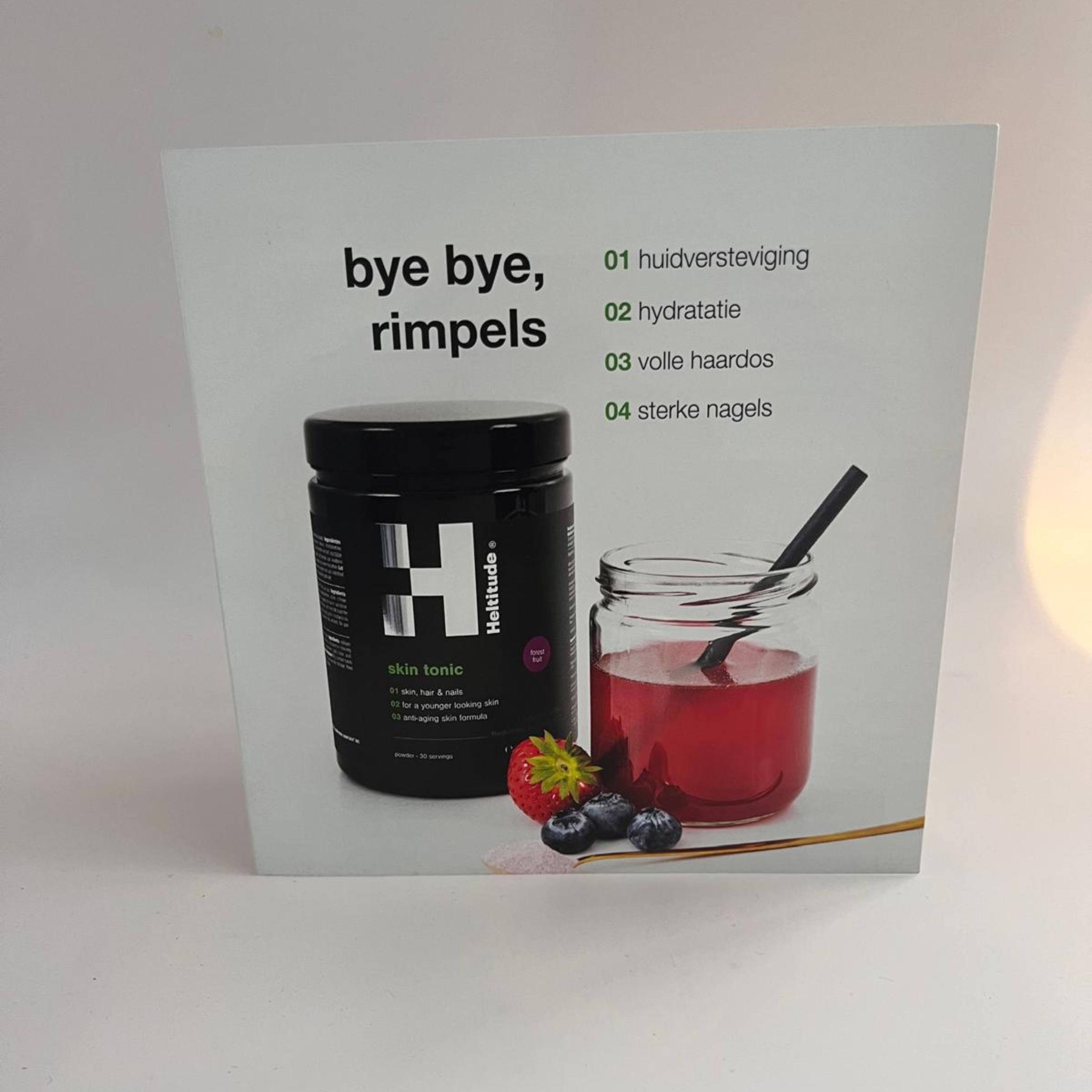 skin tonic brochures (10 stuks)