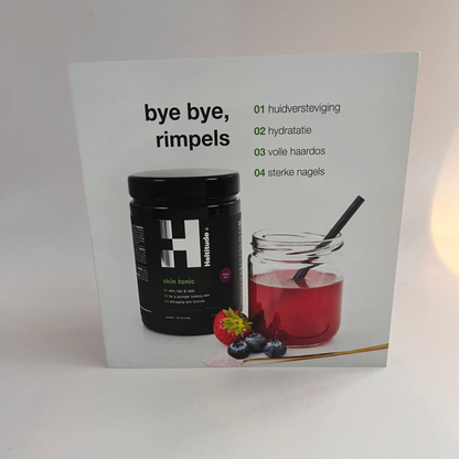 skin tonic brochures (10 stuks)