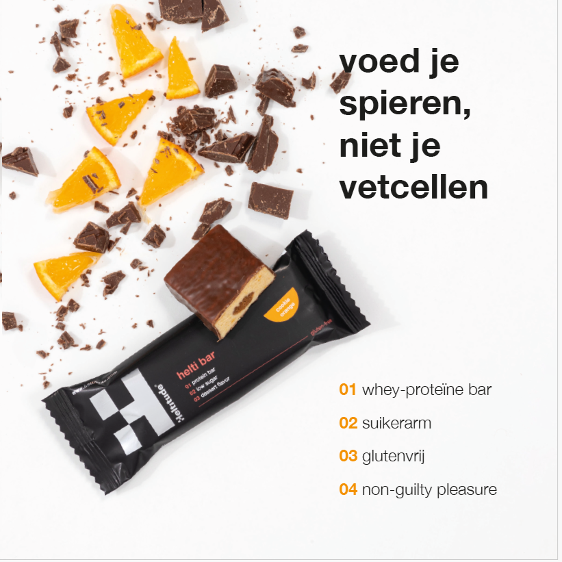 heltibar cookie orange brochures (10 stuks)