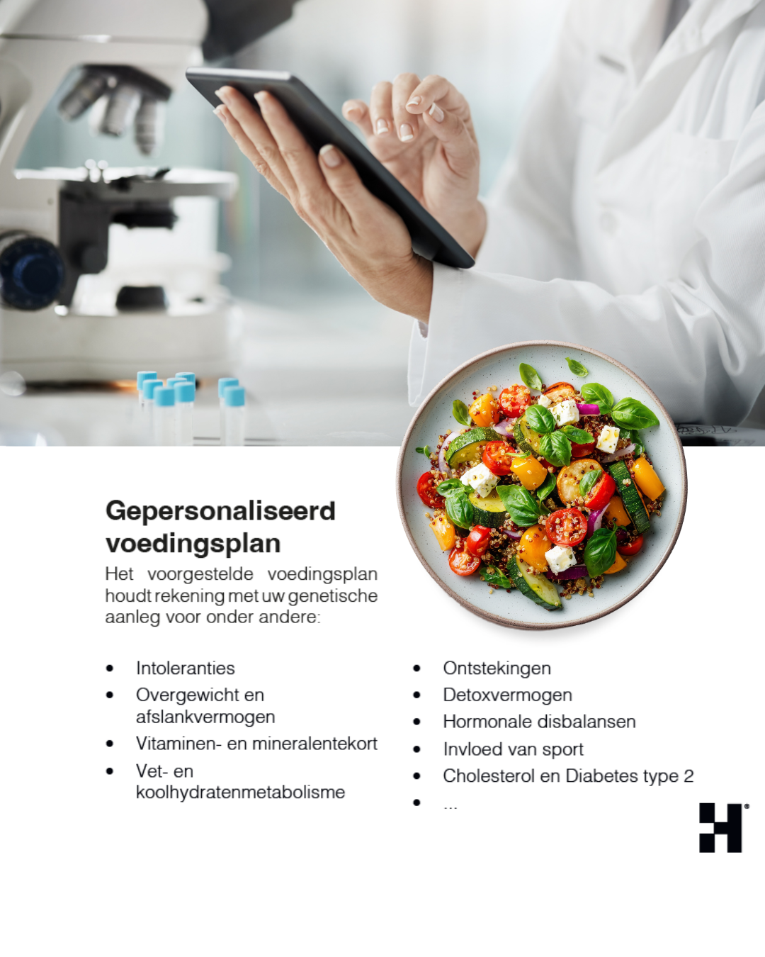 Healthy gen DNA analyse