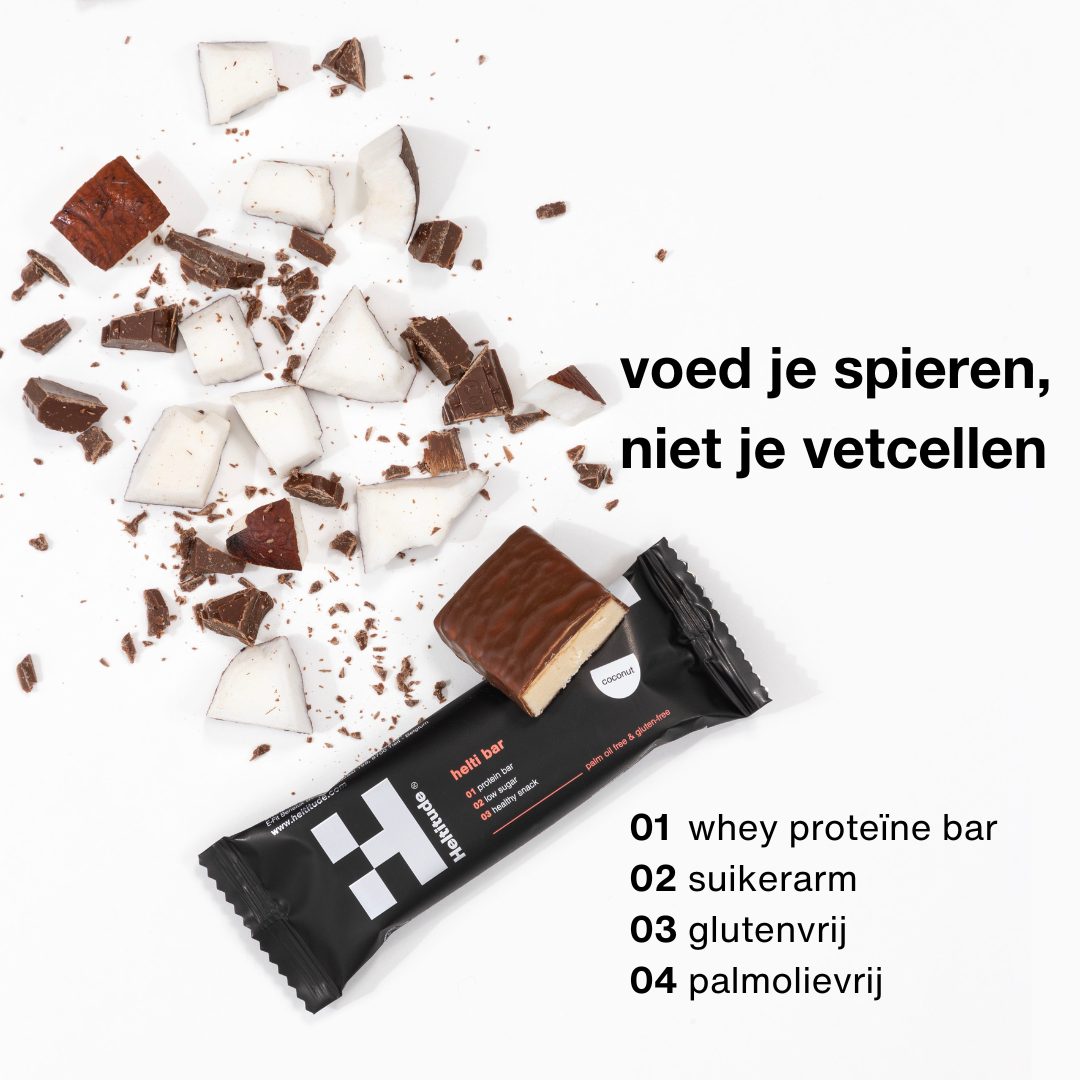 Helti Bar box (10 stuks) - Coconut