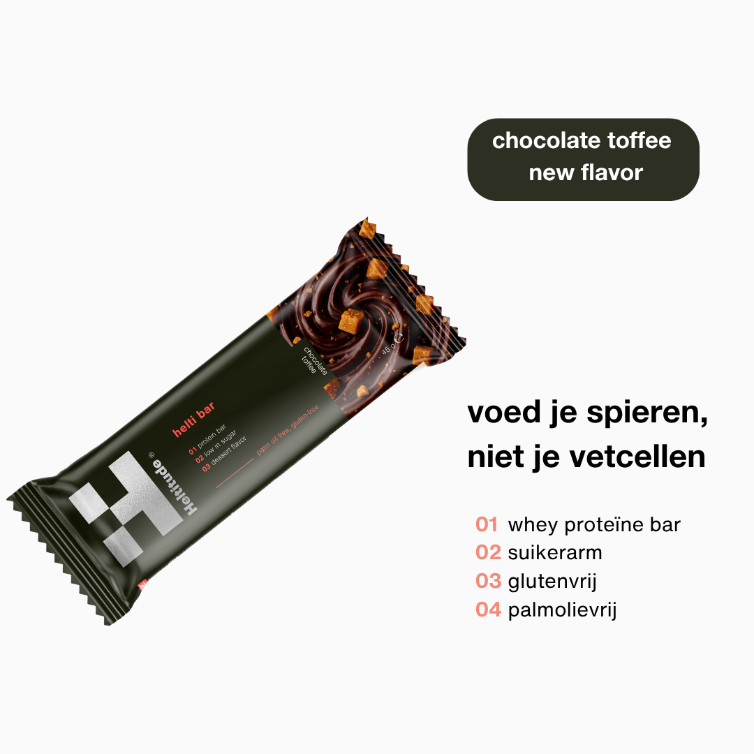 Helti Bar  Chocolade Toffee