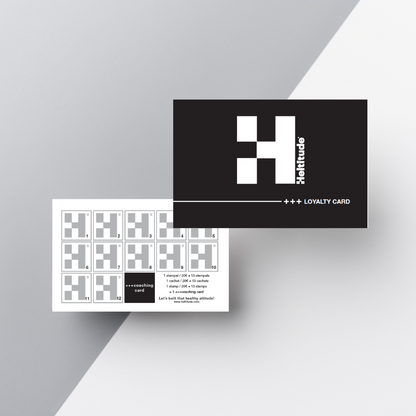 +++Loyalty card (50 stuks)